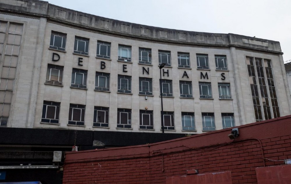 What do you do with a 100,000 sq ft disused department store?